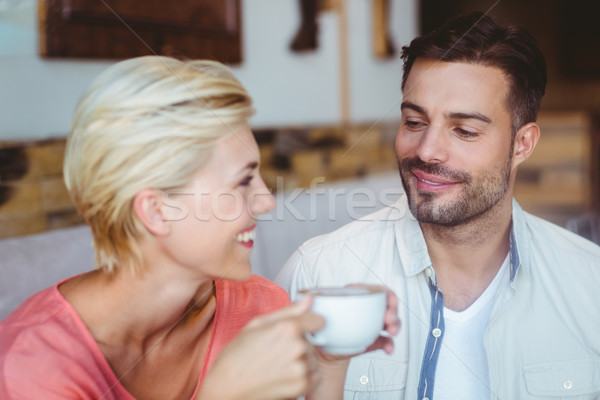  Couple taking a cup of coffee Stock photo © wavebreak_media