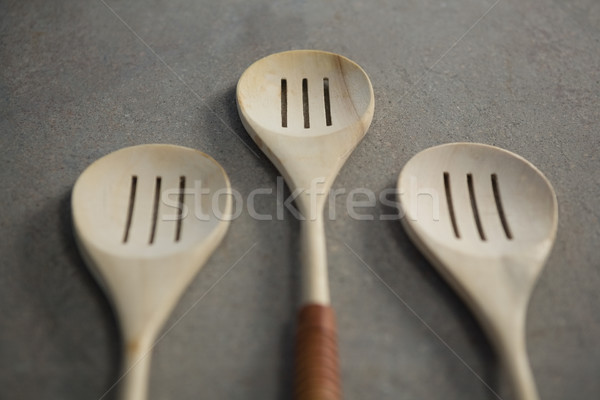High angle view of spatulas on table Stock photo © wavebreak_media