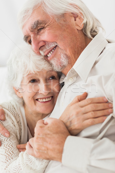 Casal casal velho casa amor homem Foto stock © wavebreak_media