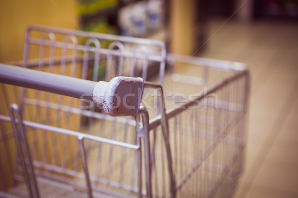 Produkt Regal Supermarkt Warenkorb Einzelhandel Lebensmittelgeschäft Stock foto © wavebreak_media