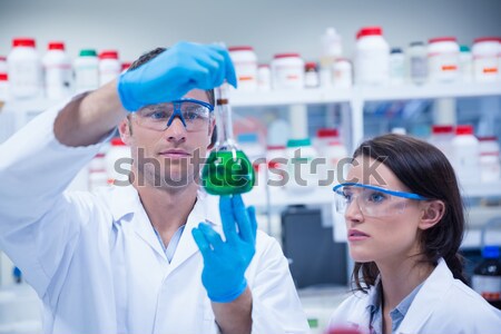 Scienziato struttura bianco lavoro tech professionali Foto d'archivio © wavebreak_media