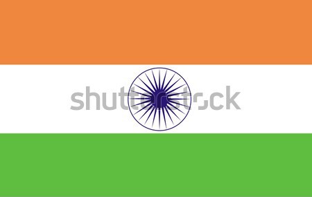 Indian vlag computer wereldbol Rood golf Stockfoto © wavebreak_media