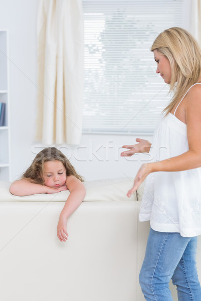расстраивать матери что-то дуется дочь Сток-фото © wavebreak_media
