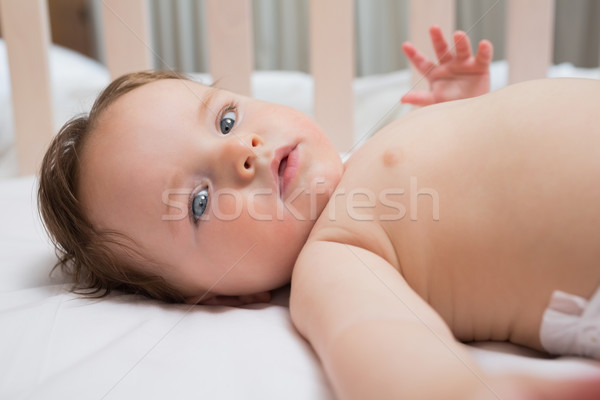 ストックフォト: かわいい · 赤ちゃん · 少年 · 肖像 · 家