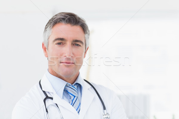 Porträt Arzt Klinik Mann medizinischen Krankenhaus Stock foto © wavebreak_media