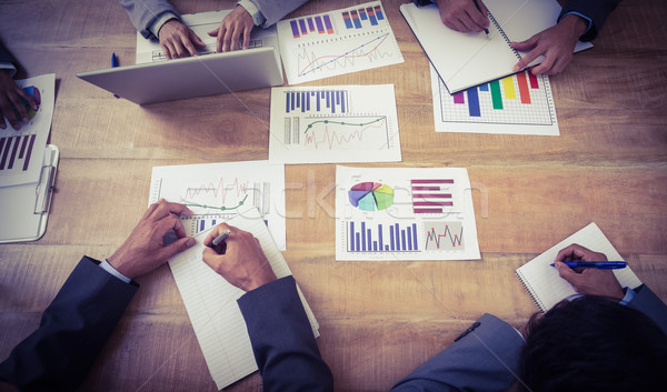 Business people in board room meeting Stock photo © wavebreak_media