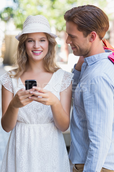 [[stock_photo]]: Cute · couple · portrait · homme