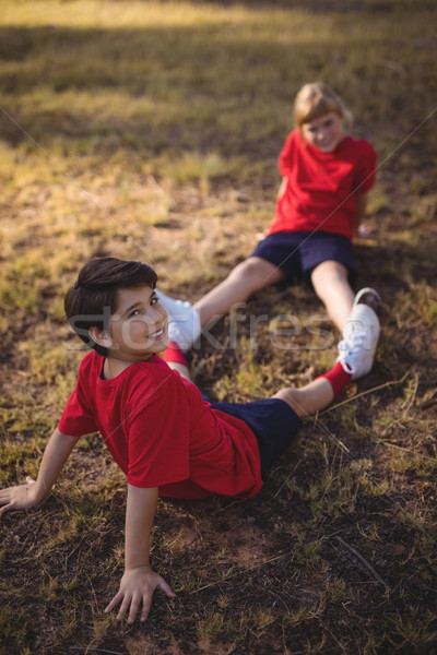счастливым дети расслабляющая трава загрузка Сток-фото © wavebreak_media