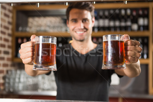 Bello pinta birra pub Foto d'archivio © wavebreak_media