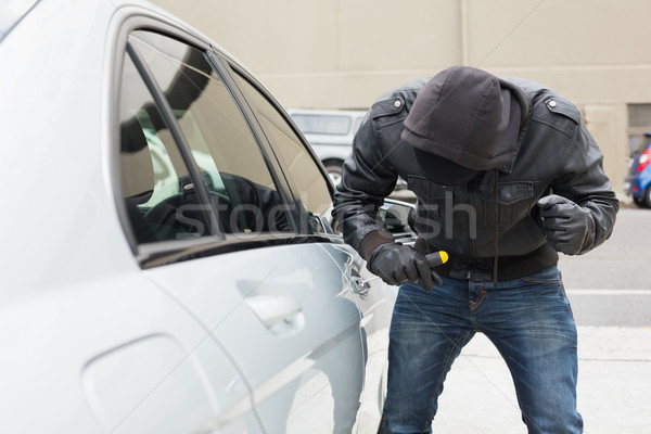 Ladro auto cacciavite Hat maschio assicurazione Foto d'archivio © wavebreak_media