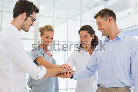 Businessman pointing to the camera Stock photo © wavebreak_media