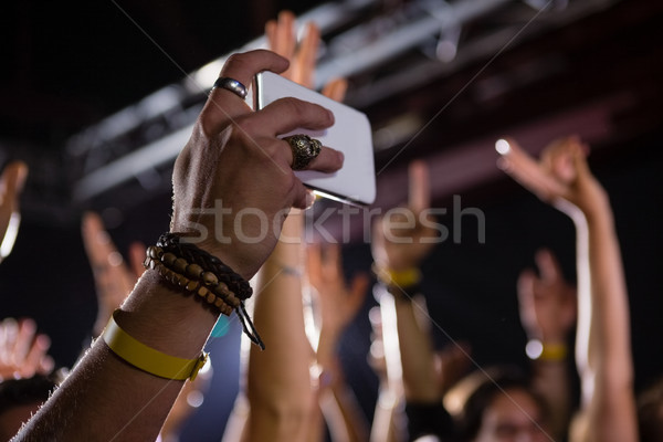 [[stock_photo]]: Foule · regarder · photographie · club