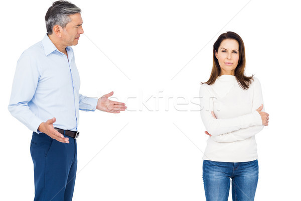 Couple arguing while standing Stock photo © wavebreak_media