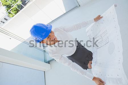 Close-up of boy wearing VR headset against white background Stock photo © wavebreak_media