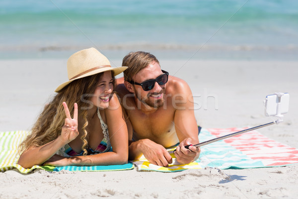 Couple plage femme amour homme [[stock_photo]] © wavebreak_media