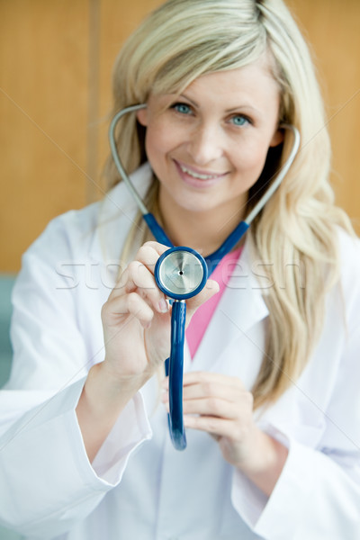 Retrato femenino cirujano cara médico Foto stock © wavebreak_media