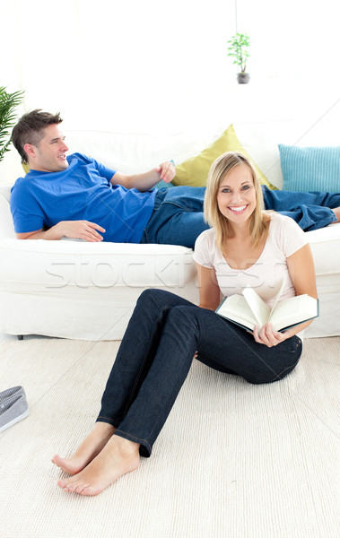 Young couple having free time together Stock photo © wavebreak_media