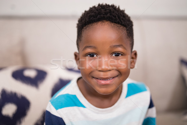 Portrait of smiling boy at home Stock photo © wavebreak_media