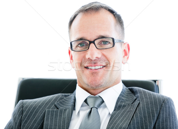 Portrait of a relaxed businessman wearing googles  Stock photo © wavebreak_media