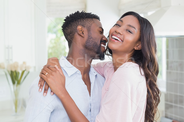 Happy couple spending time together Stock photo © wavebreak_media