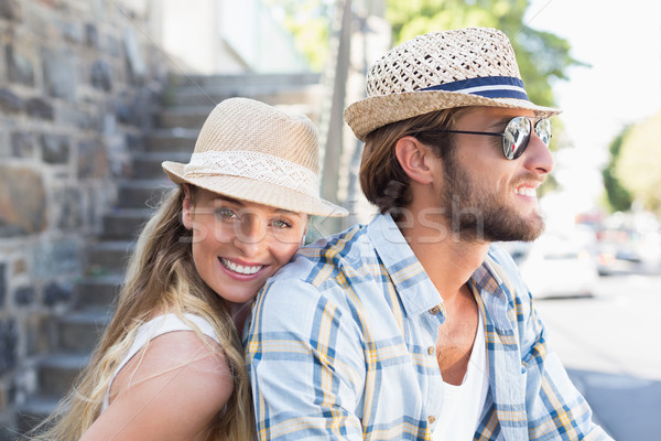 Attractive couple spending time together Stock photo © wavebreak_media