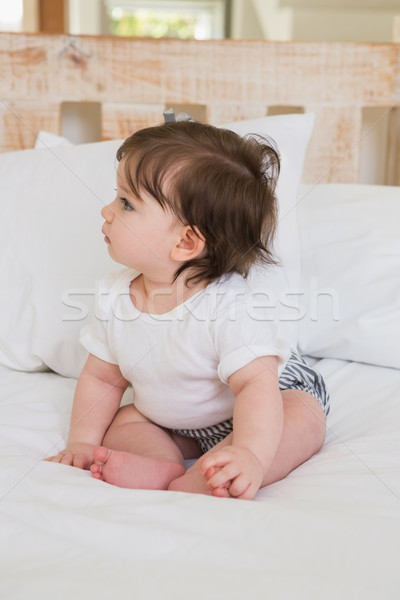 Very beautufil cute baby girl Stock photo © wavebreak_media