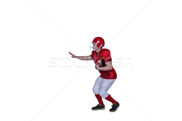 American football player running with the ball Stock photo © wavebreak_media