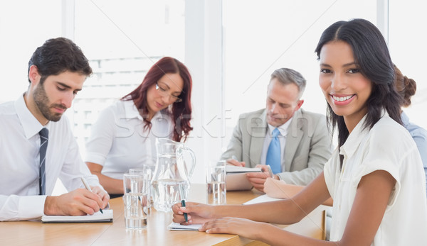 Business team in a meeting Stock photo © wavebreak_media
