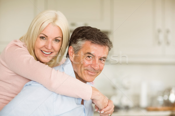 Happy mature couple smiling together Stock photo © wavebreak_media