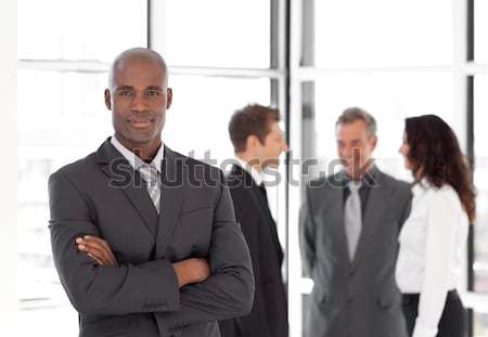 Senior Businessman with team in Background Stock photo © wavebreak_media
