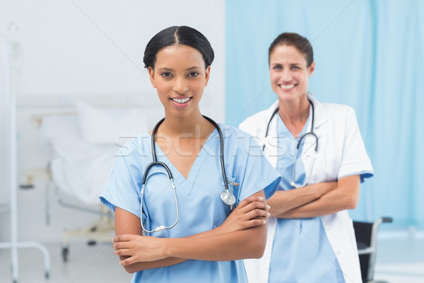 Confident female doctors Stock photo © wavebreak_media