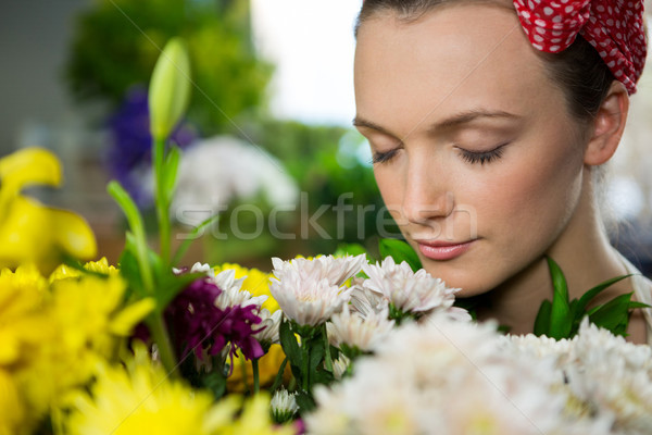 Femminile fiorista fiore donna Foto d'archivio © wavebreak_media