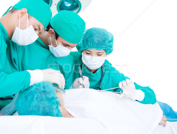 Készít operáció műtét felszerlés beteg kórház Stock fotó © wavebreak_media