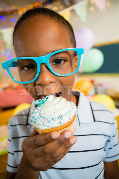 Portrait cute garçon fête d'anniversaire maison [[stock_photo]] © wavebreak_media