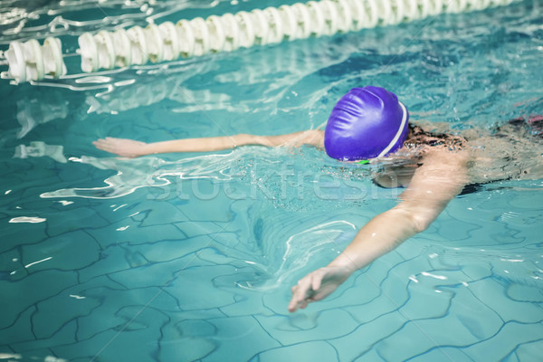 Sporty woman swimming Stock photo © wavebreak_media