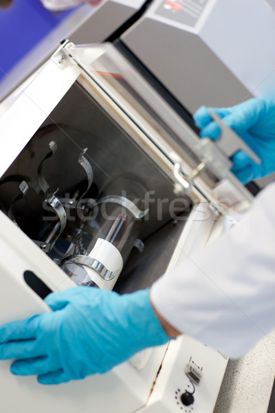 Young scientist doing an experiment in a laboratory Stock photo © wavebreak_media