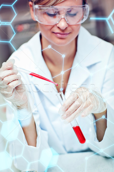 Composite image of science and medical graphic Stock photo © wavebreak_media
