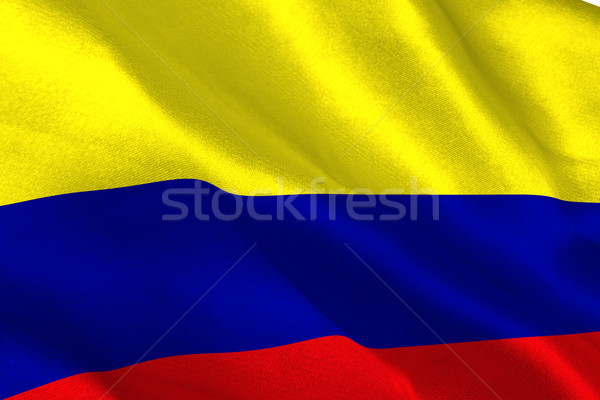 Colômbia bandeira Foto stock © wavebreak_media