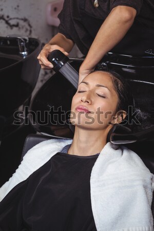 Customer getting their hair washed Stock photo © wavebreak_media
