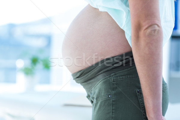 Midsection of pregnant woman Stock photo © wavebreak_media