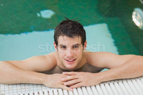 Uomo piscina bell'uomo piscina acqua Foto d'archivio © wavebreak_media