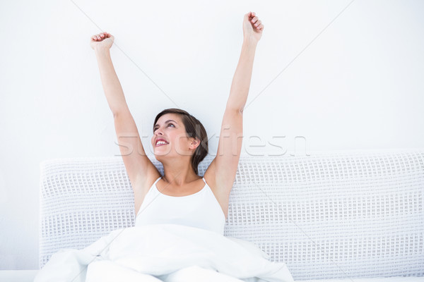 Happy woman waking up  Stock photo © wavebreak_media