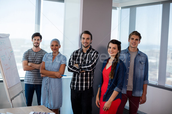 Retrato criador equipe de negócios escritório negócio computador Foto stock © wavebreak_media