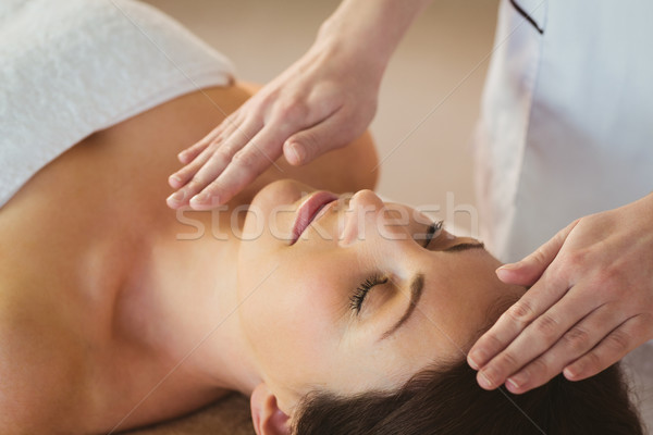 Reiki trattamento terapia stanza donna Foto d'archivio © wavebreak_media