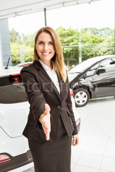 saleswoman outfit