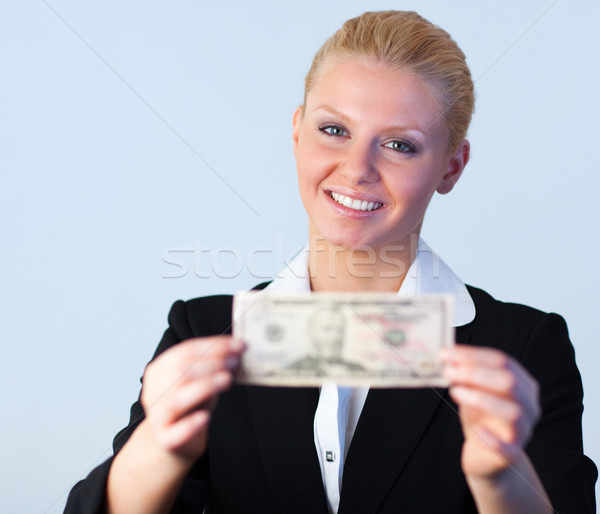 Business woman dolarów młodych atrakcyjny Zdjęcia stock © wavebreak_media