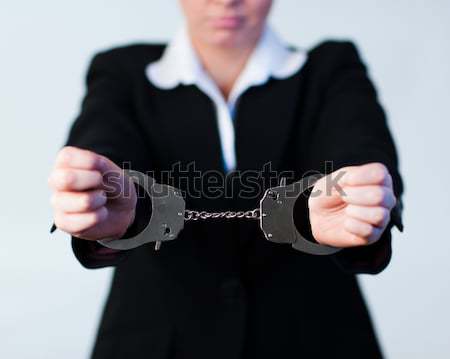 Business person handcuffed Stock photo © wavebreak_media
