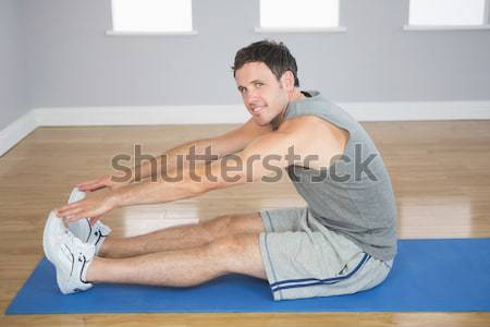 Female Patient doing some exercises under supervision in a room Stock photo © wavebreak_media
