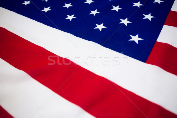 High angle view of national American flag Stock photo © wavebreak_media