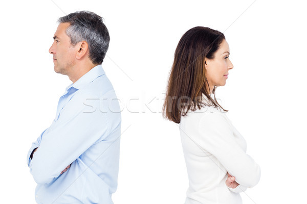 Couple ignoring each other Stock photo © wavebreak_media